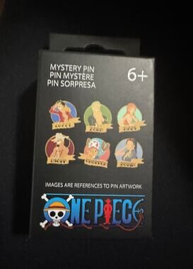 Loungefly One Piece Circular Mystery Blind Box Pins NIB